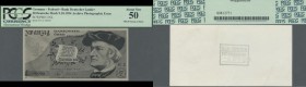 Deutschland - Bank Deutscher Länder + Bundesrepublik Deutschland: Fotografischer Entwurf einer 20-DM-Note der Bank Deutscher Länder 1954, Ro.NL mit rü...