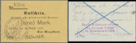 Deutschland - Notgeld - Ehemalige Ostgebiete: Regierungsbezirk Posen, Notgeld von 1914, Sammlung von 136 verschiedenen Scheinen aus 32 Ausgabestellen,...
