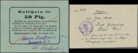 Deutschland - Notgeld - Ehemalige Ostgebiete: Schlesien (Niederschlesien), Notgeld von 1914, 71 verschiedene Scheine von Ausgabestellen aus Mallmitz, ...