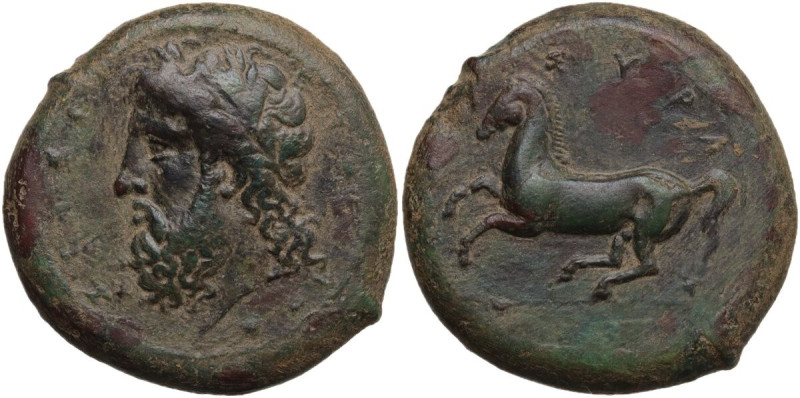 Sicily. Syracuse. Timoleon and the Third Democracy (344-317 BC). AE Dilitron. Ti...