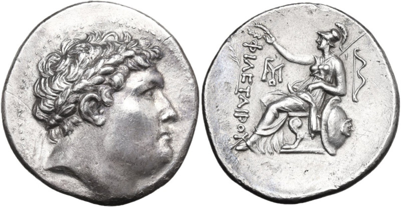 Greek Asia. Kings of Pergamon. Attalos I (241-197 BC). AR Tetradrachm. Struck ci...