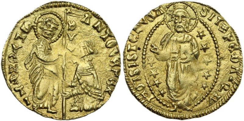 Genoese Colonies. Scio. AV Pseudo-Venetian Ducat in the name of Antonio Venier, ...