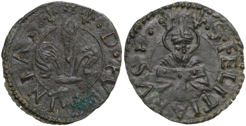 Foligno. Anonime attribuite a Clemente VII, Giulio de Medici (sec.XVI). Quattrin...