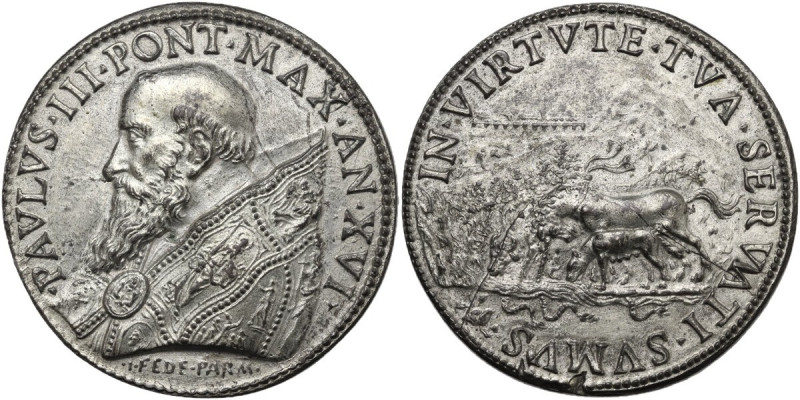 Paolo III (1534-1549), Alessandro Farnese. Medaglia straordinaria A. XVI. D/ PAV...