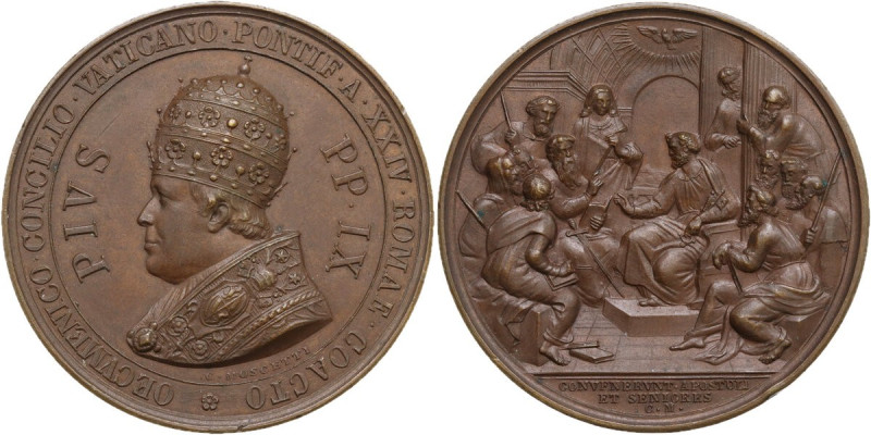 Pio IX (1846-1878), Giovanni Mastai Ferretti. Medaglia straordinaria A. XXIV per...