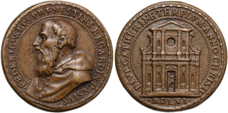 Federico Cesi (1585-1630), Scienziato fondatore accademia dei Lincei. Medaglia 1...