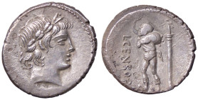 ROMANE REPUBBLICANE - MARCIA - L. Marcius Censorinus (82 a.C.) - Denario B. 24; Cr. 363/1 (AG g. 3,62)
qSPL/BB+