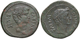 ROMANE IMPERIALI - Giulio Cesare e Augusto - Sesterzio C. 3 (AE g. 15,04) Ritocchi - Ex Inasta 75, lotto 145
qSPL