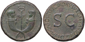 ROMANE IMPERIALI - Druso († 23) - Sesterzio C. 1 (60 Fr.); RIC 42 (AE g. 27,91)
BB+