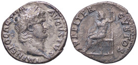 ROMANE IMPERIALI - Nerone (54-68) - Denario C. 121; RIC 46 (AG g. 3,11)
qSPL/BB+