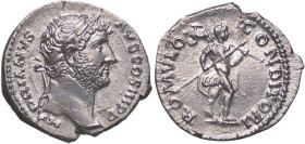 ROMANE IMPERIALI - Adriano (117-138) - Denario C. 1316; RIC 266 (AG g. 2,99)
SPL+/qFDC