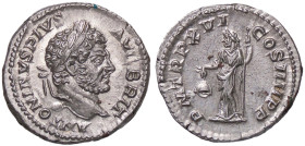 ROMANE IMPERIALI - Caracalla (198-217) - Denario C. 224; RIC 209a (AG g. 3,67)
qFDC
