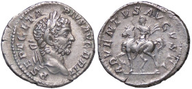 ROMANE IMPERIALI - Geta (209-212) - Denario C. 3; RIC 84 (AG g. 3,2)
SPL/qSPL