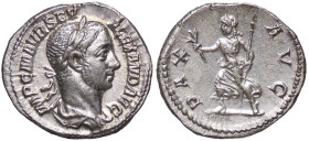 ROMANE IMPERIALI - Alessandro Severo (222-235) - Denario C. 187; RIC 168 (AG g. 3,43)
qFDC