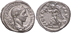 ROMANE IMPERIALI - Alessandro Severo (222-235) - Denario C. 563; RIC 180 (AG g. 3,71)
qFDC