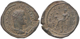 ROMANE IMPERIALI - Massimino I (235-238) - Dupondio C. 94 (AE g. 12,15)
BB+