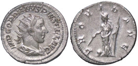 ROMANE IMPERIALI - Gordiano III (238-244) - Antoniniano C. 296; RIC 149 (AG g. 4,1) Ex asta CNG 45 del 1998, lotto 2241
qFDC
