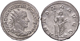 ROMANE IMPERIALI - Treboniano Gallo (251-253) - Antoniniano C. 17 (AG g. 3,36) Ex asta Elsen V48, lotto 460
bello SPL