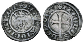The Crown of Aragon. Jaime II (1291-1327). Dinero. Mallorca. (Craw-539). (Cru C.G-2507). Ve. 0,85 g. Wavy flan. VF. Est...40,00. 

Spanish descripti...