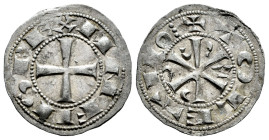 Kingdom of Castille and Leon. Alfonso VI (1073-1109). Dinero. Toledo. (Bautista-3). Ve. 1,02 g. Almost XF. Est...90,00. 

Spanish description: Reino...