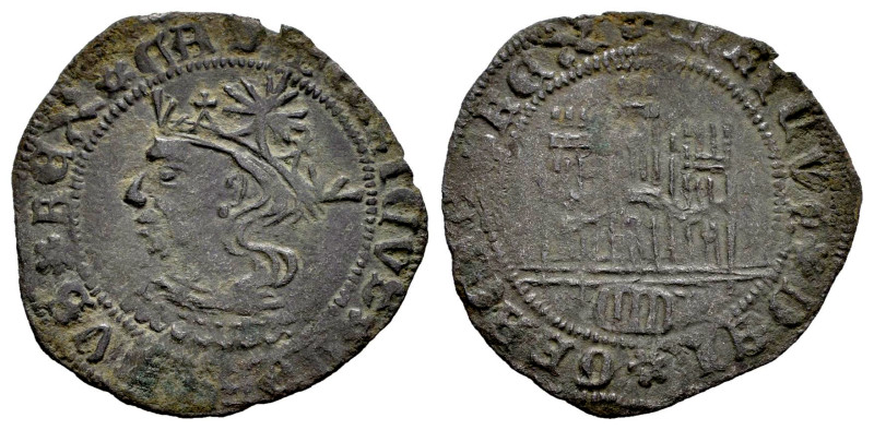 Kingdom of Castille and Leon. Henry IV (1399-1413). Dinero. Segovia. (Bautista-9...