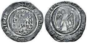 Ferdinand II (1479-1516). 1 tari. Messina. MC on reverse. (Tauler-20). (Vti-30). (Mir-244/2). Ag. 3,44 g. Scarce. Almost VF. Est...120,00. 

Spanish...