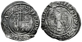 Ferdinand II (1479-1516). 1 tari. ND. Sicilia. IN. (Tauler-27). (Vti-37). (Mir-244/9). Ag. 3,44 g. Wavy flan. Scarce. VF. Est...120,00. 

Spanish de...