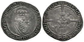 Philip I "El Hermoso" (1482-1506). 1 stuiver. ND. (Vanhoudt-142). Ag. 2,72 g. Rare. Almost VF. Est...90,00. 

Spanish description: Felipe el Hermoso...