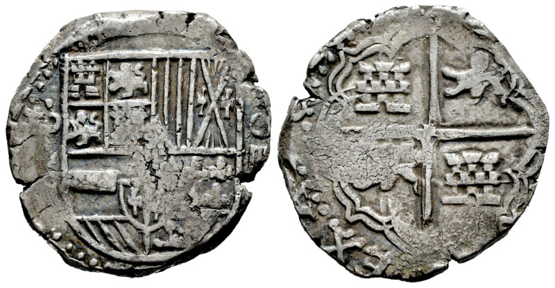 Philip III (1598-1621). 4 reales. (1)618. Potosí. (T) Juan Ximénez de Tapia. (Ca...