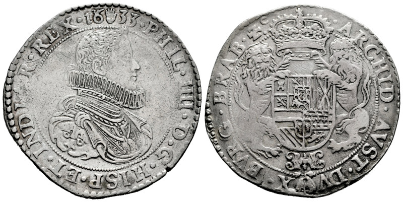 Philip IV (1621-1665). 1 ducaton. 1633. Antwerpen. (Tauler-2868). (Vti-1158). (V...