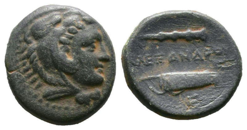 Macedonian Kingdom. Alexander III 'the Great'. 336-323 B.C. Æ
Reference:
Condi...