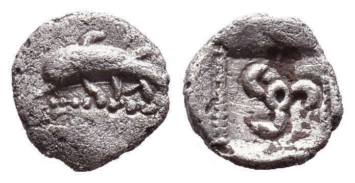 Greek Obols, Ca. 350-100 BC. AR.
Reference:
Condition: Very Fine

Weight: 0....