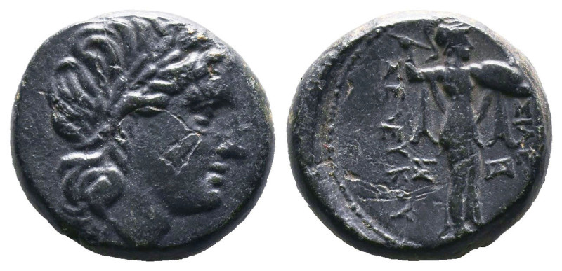 Greek Coins. 4th - 1st century B.C. AE
Reference:
Condition: Very Fine

Weig...