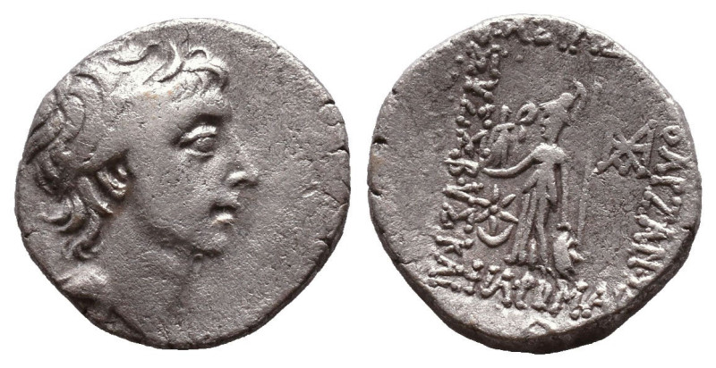 Kings of Cappadocia. Ariarathes VI (130-116 BC). AR Drachm 
Reference:
Conditi...