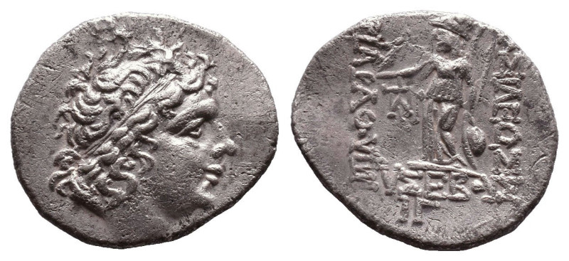 Kings of Cappadocia. Ariarathes VI (130-116 BC). AR Drachm 
Reference:
Conditi...