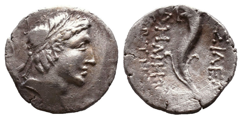 Seleukid Kings. Demetrios (162-150 BC). AR Drachm 
Reference:
Condition: Very ...