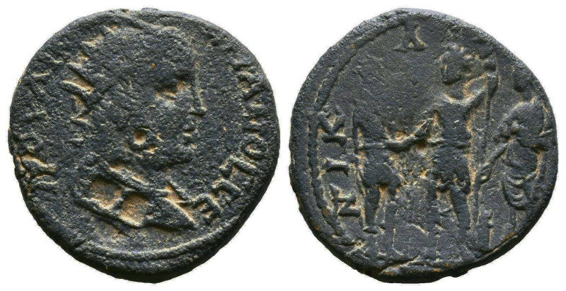 Valerian I (253–260). Bithynia, Nicaea. AE
Reference:
Condition: Very Fine

...