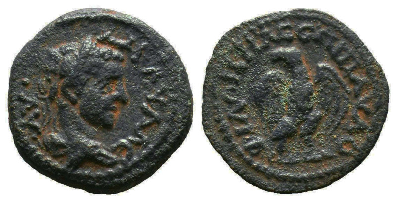 Severus Alexander Ae of Philomelium, Phrygia. AD 222-235. •ΑV•Κ•Μ•ΑV•KAЄ (sic), ...