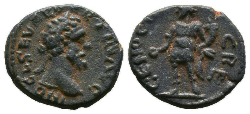 PISIDIA. Cremna. Septimius Severus (193-211). Ae.
Obv: IMP C L SEVER PERTIN AVG...