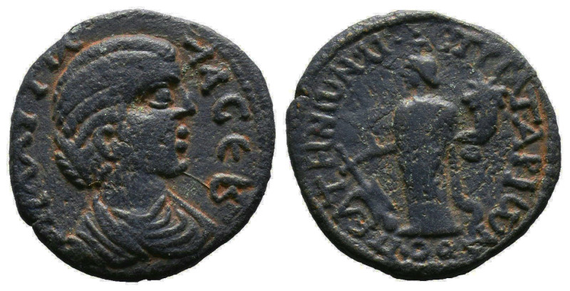 PHRYGIA. Peltae. Plautilla (Augusta, 202-205). Ae. Tat. Arionos, strategos.
Obv...