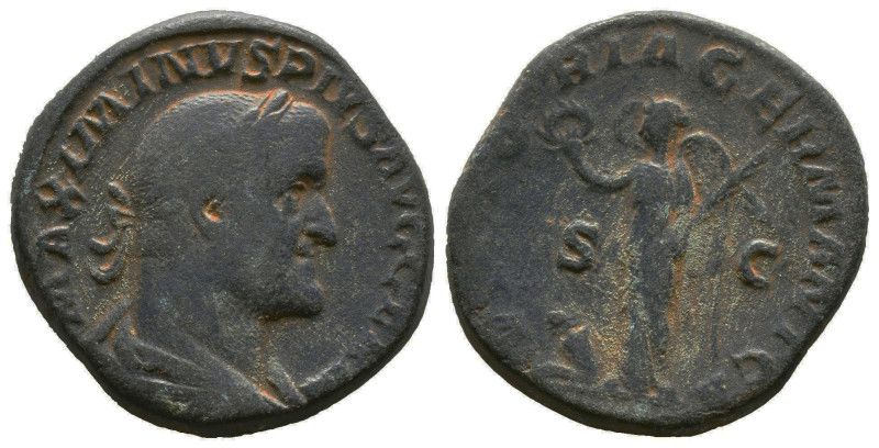 Roman Imperial Coins, Maximinus (235-238 AD). AE Sestertius 
Reference:
Condit...