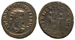 Roman Imperial Coins, CARINUS, 283-285 AD. AE Antoninianus
Reference:
Condition: Very Fine

Weight: 3.68gr
Diameter: 21.10mm