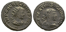 Roman Imperial Coins, Vabalathus. Usurper, A.D. 268-272. Æ antoninianus
Reference:
Condition: Very Fine

Weight: 3.84gr
Diameter: 20.08mm