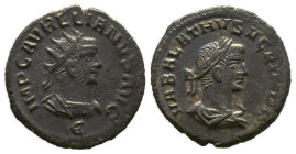 Roman Imperial Coins, Vabalathus. Usurper, A.D. 268-272. Æ antoninianus
Reference:
Condition: Very Fine

Weight: 3.48gr
Diameter: 20.73mm