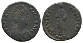 Roman Imperial Coins, Aelia Flaccilla. Augusta, A.D. 379-386/8. AE majorina
Reference:
Condition: Very Fine

Weight: 5.25gr
Diameter: 20.64mm