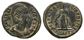 Roman Imperial Coins, Helena. Augusta, A.D. 324-328/30. AE centenionalis
Reference:
Condition: Very Fine

Weight: 2.80gr
Diameter: 18.64mm