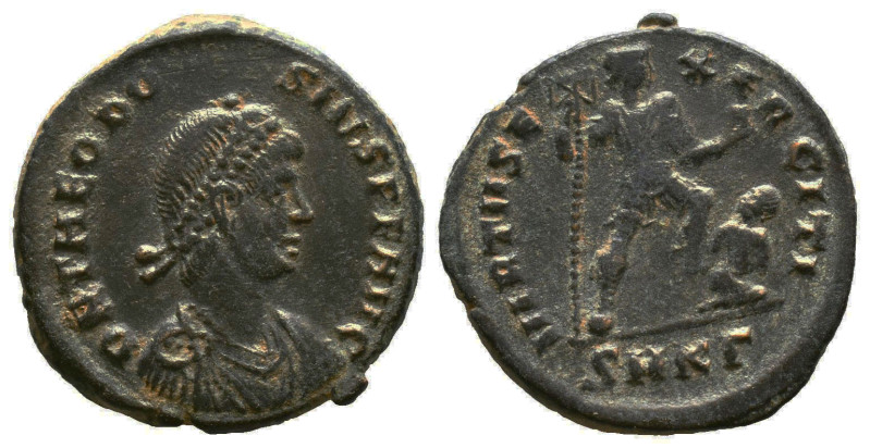 Roman Imperial Coins, Theodosius I. A.D. 379-395. AE 2 majorina
Reference:
Con...