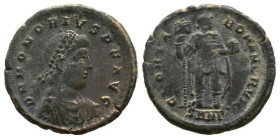 Roman Imperial Coins, Honorius. A.D. 393-423. Æ 
Reference:
Condition: Very Fine

Weight: 5.04gr
Diameter: 21.94mm