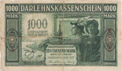 Militär- und Besatzungsausgaben Erster Weltkrieg
Darlehnskasse Ost, Kowno 20, 50 Kopeken, 1 Rubel 1916. 20, 50, 100, 1000 Mark 1918. 1 Mark Mitau 191...