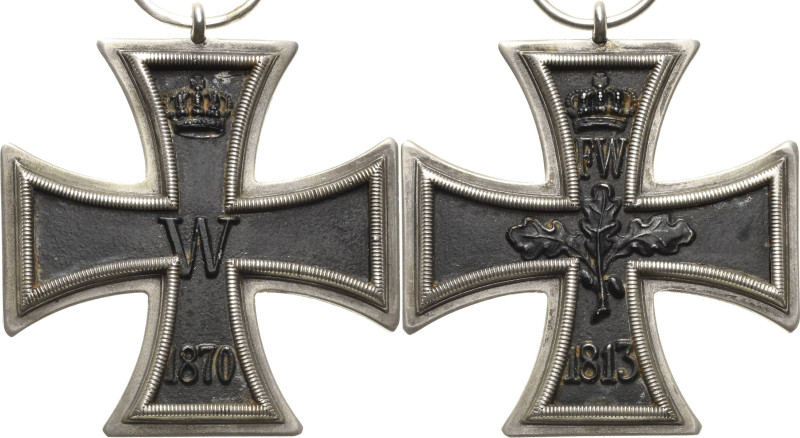 Orden deutscher Länder Preußen
Eisernes Kreuz 1870, 2. Klasse Verliehen 1870-18...